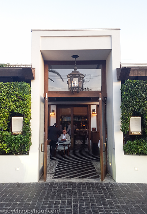 Cecconi's in West Hollywood.