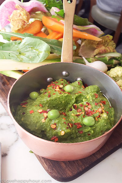 Chick Pea Dip at Cecconi's Happy Hour.