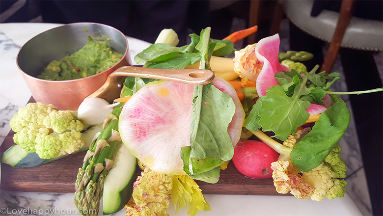 Cecconi's Happy Hour in West Hollywood.