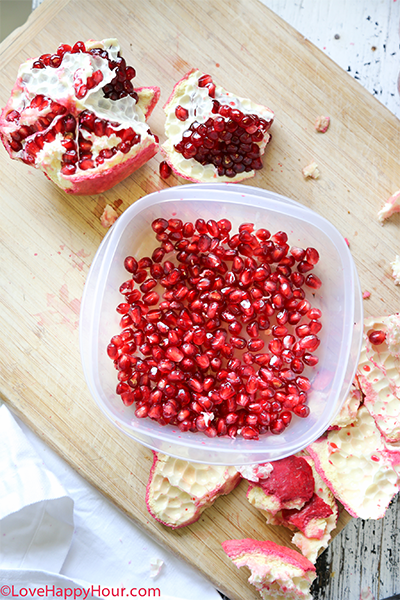 Recipes for National Pomegranate Month.