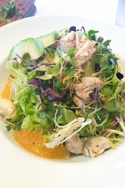 Crab Salad at Bagatelle in Los Angeles