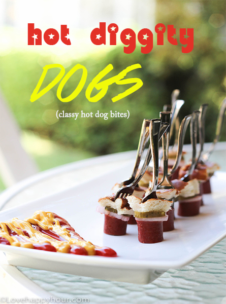 Hot Diggity Dogs: Easy Hot Dog Appetizer #hotdogs #appetizer #recipe