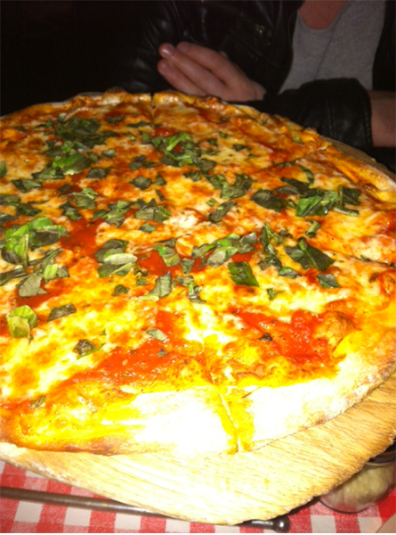 The pizza at Jones Hollywood happy hour.