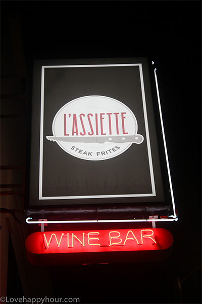 L'Assiette Steak Frites in West Hollywood