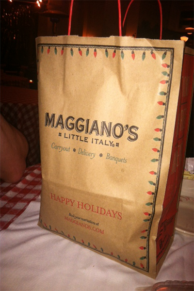 Maggiano's at The Grove.