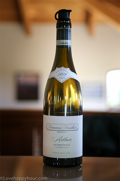 "Arthur" Chardonnay from Domaine Drouhin.