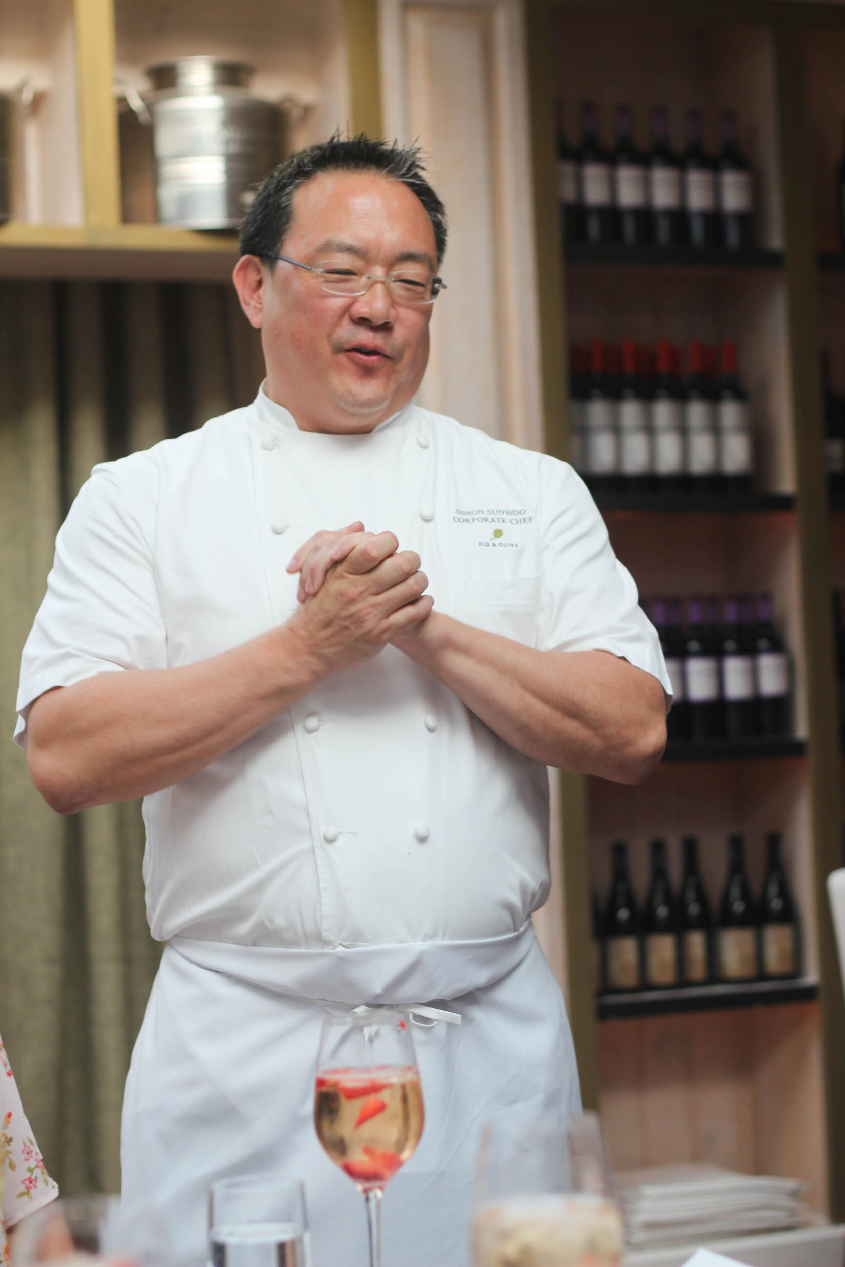 Chef Simon Sunwoo of Fig and Olive