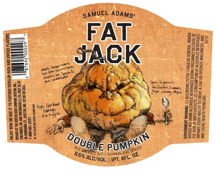 Samuel Adam's Fat Jack #pumpkin #beer #Halloween @lovehappyhour 