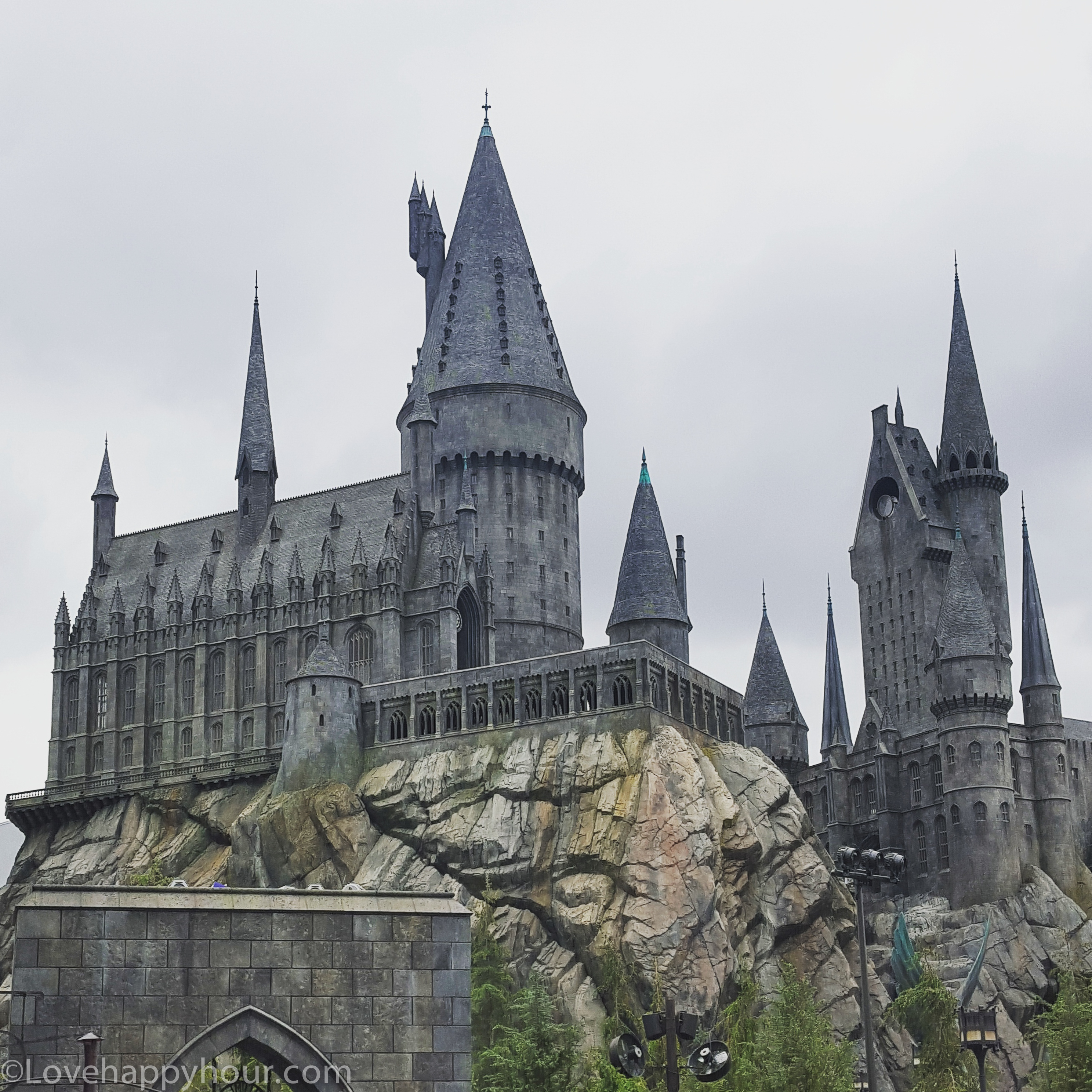 Hogwarts at the Wizarding World of Harry Potter (Universal Studios Hollywood).