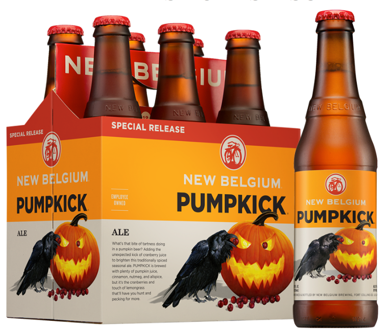 New Belgium Brewing Pumpkick Beer #pumpkin #beer