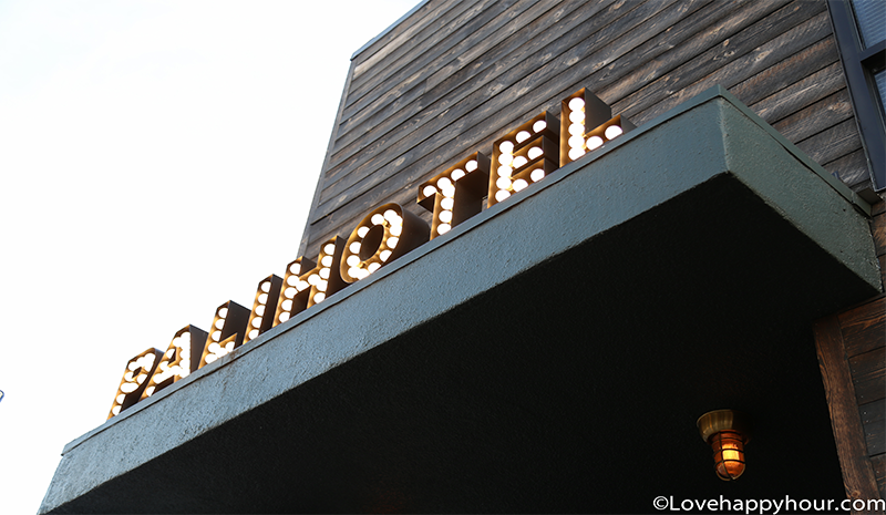 The Palihotel in West Hollywood.