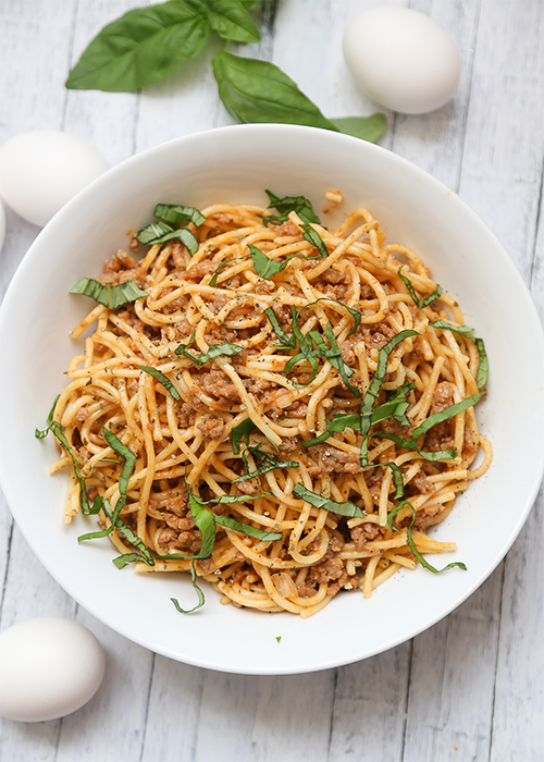 Turkey Spaghetti Carbonara