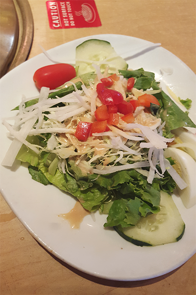 Gyu-Kaku House Salad.