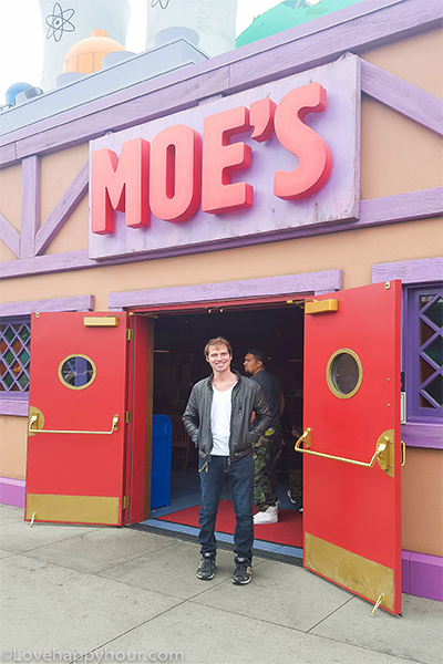 Moe's Tavern at Universal Studios Hollywood.