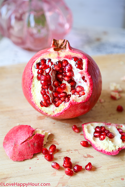 The Fall-Back Cocktail for National Pomegranate Month.