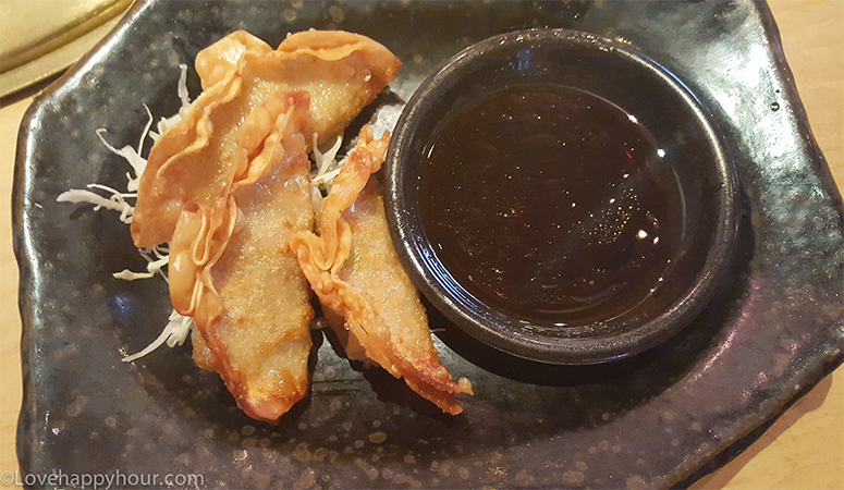 Pork Dumplings at Gyu-Kaku.