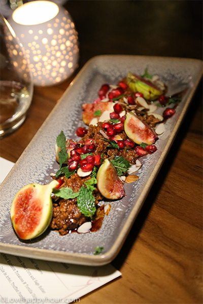 Hamachi Crudo at Estrella Restaurant in Los Angeles.