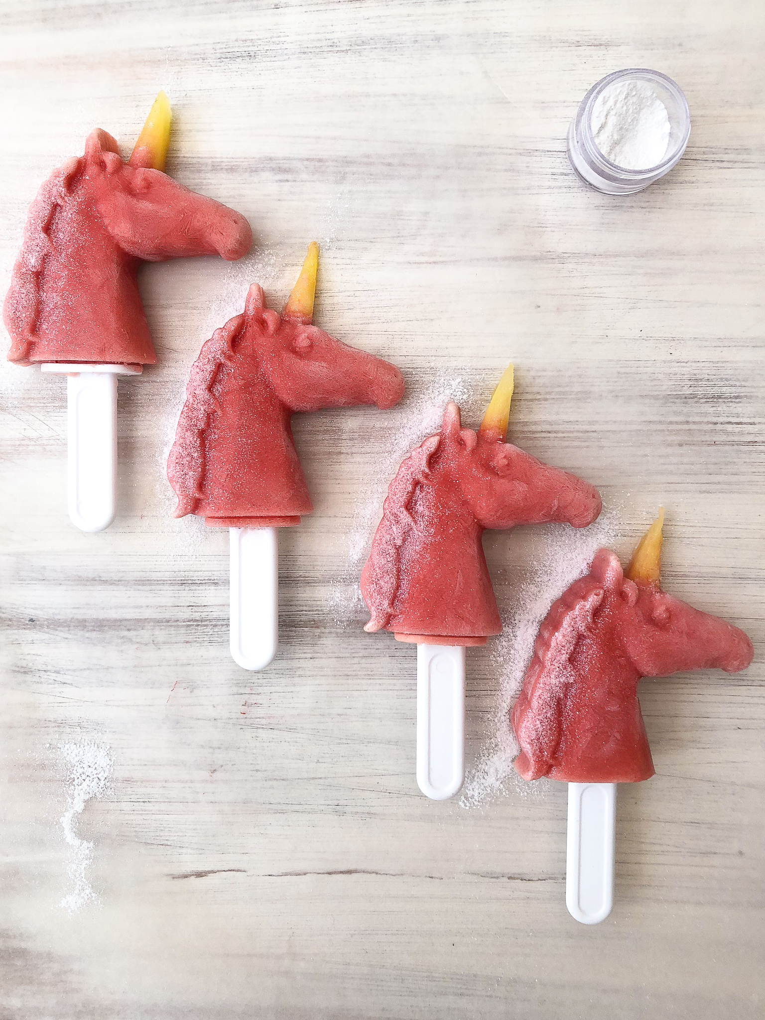 Unicorn Smoothie Pops