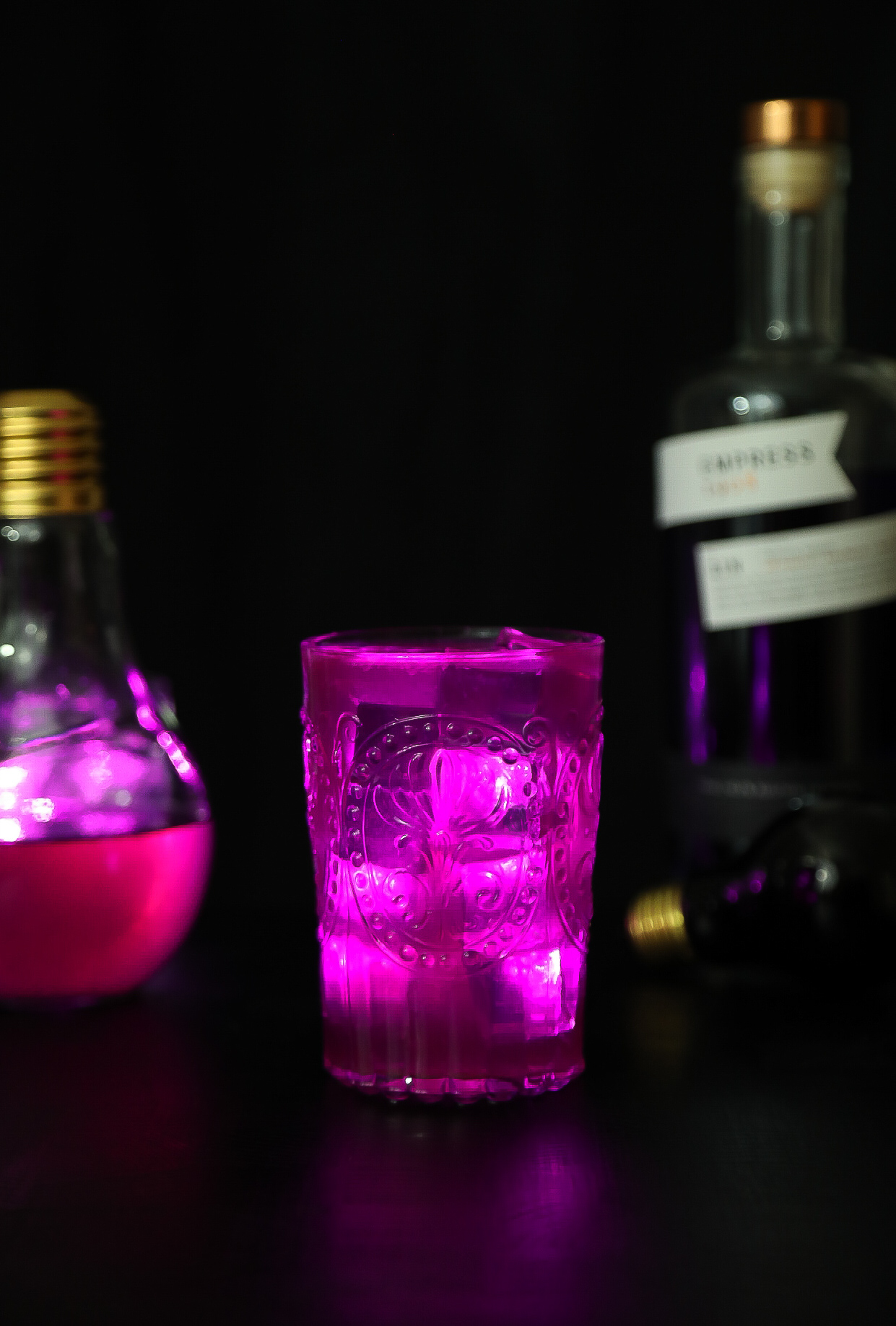 Black Light: A Halloween Cocktail.