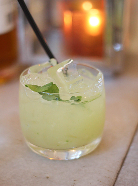 The Arugula Smash at Fig & Olive on Melrose Place