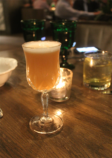 Ben Hur cocktail at Faith & Flower 