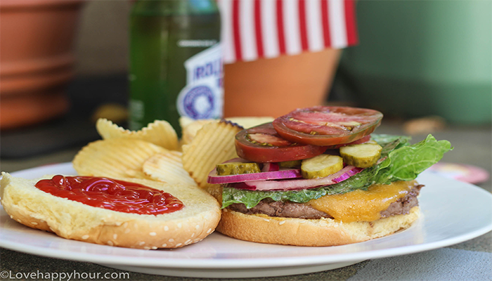 The All-American Burger#burger #recipe #burgerrecipe