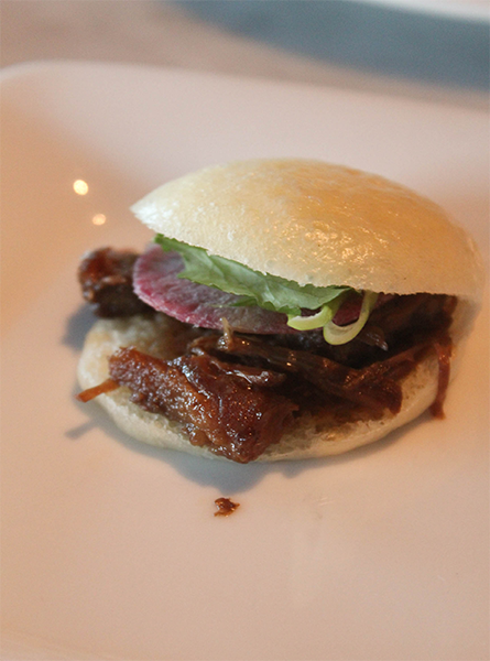 Oxtail Buns at Tapas on the Terrace (The Bazaar by José Andrés) - Beverly Hills