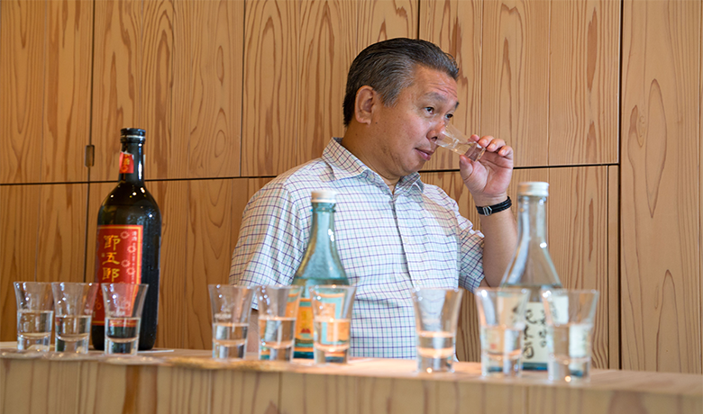 Toshio Ueno: Master of Sake.