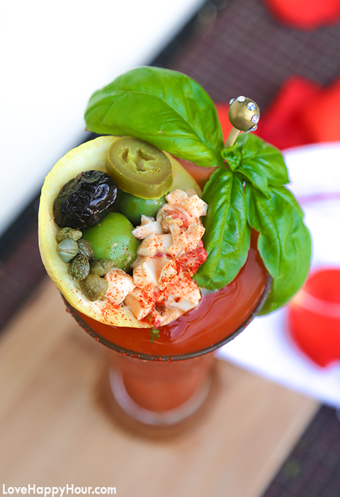 Brunching Blood Mary Recipe by @lovehappyhour