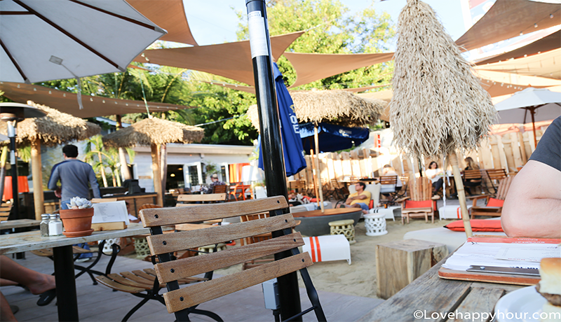 Beach Nation Happy Hour in West Hollywood. 
