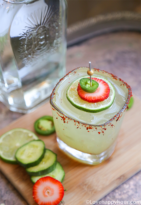 Cinco de Mayo Margarita. #margarita #recipe #tequila #CincodeMayo @lovehappyhour
