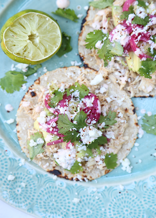 Drunken Chicken Crock-pot Tacos