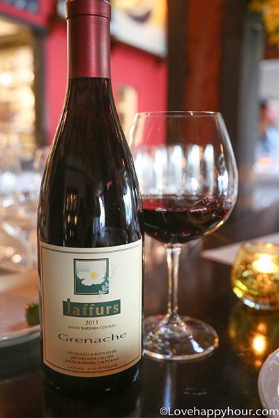 Jaffurs Grenache wine.