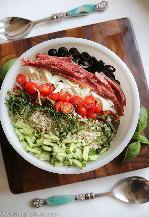 Summer Picnic Pasta Salad by Maren Swanson. #recipe 