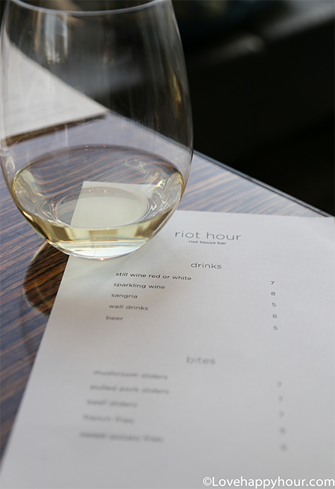 RH Happy Hour at Andaz in West Hollywood.